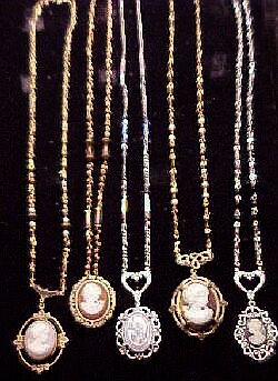 Auntie Belle's Antique Button Necklaces