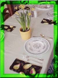 Spring Table Setting