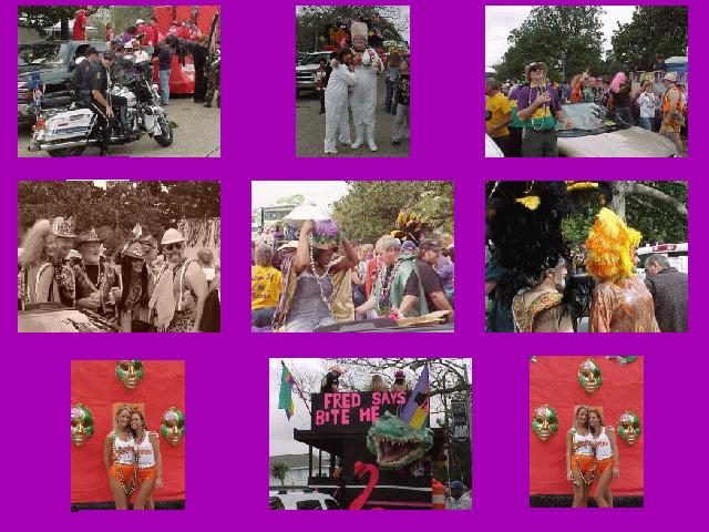 Baton Rouge Mardi Gras 2001 - Spanish Town