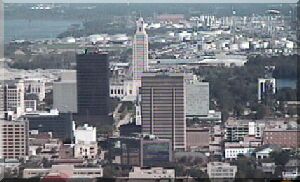 Down Town Baton Rouge View